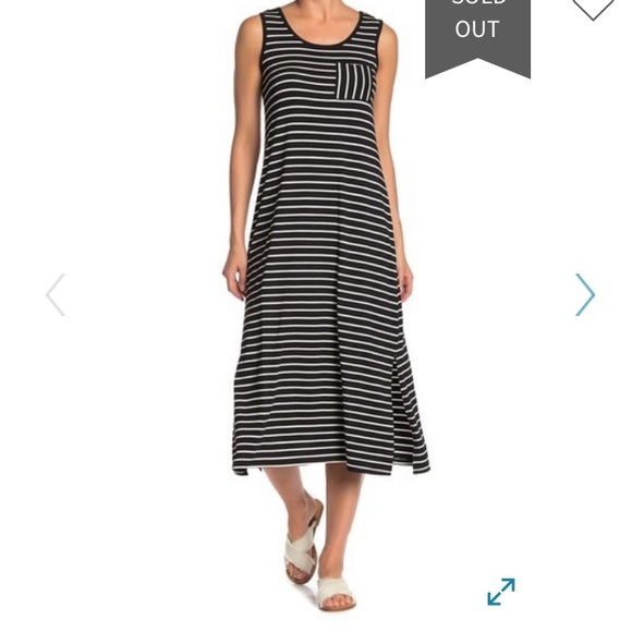 joan vass midi tank dress